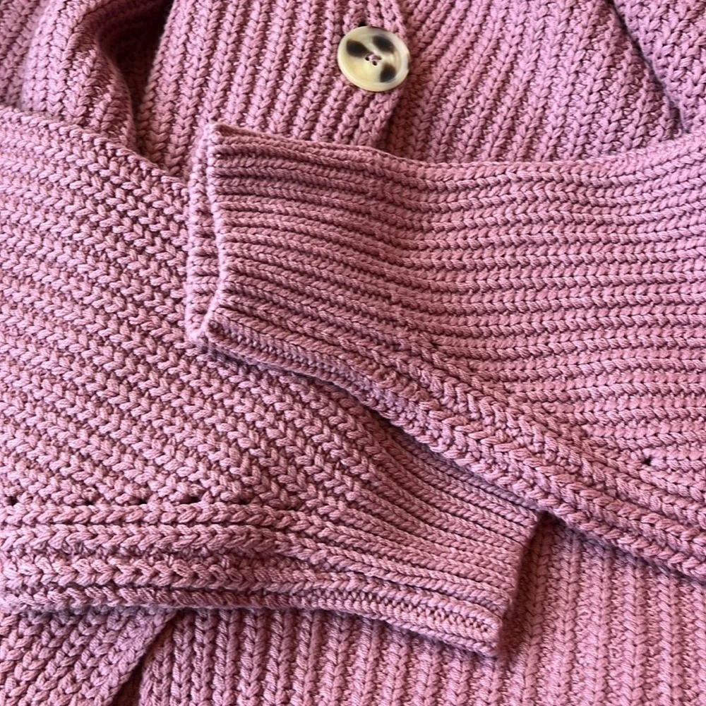 NWT Free People Swim Too Deep Cardi Size XS, S, M, or L Smoked Pink